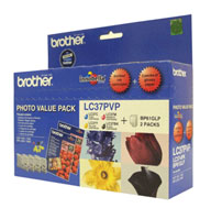 Brother LC37 Photo Value Pack Cart for Brother